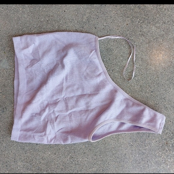 Purple off the shoulder stretchy top - Picture 1 of 1